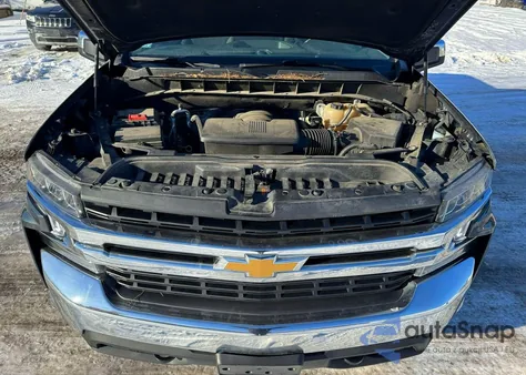 2021 Chevrolet Silverado K1500 Lt from USA, damaged, VIN 3GCUYDED8MG157015